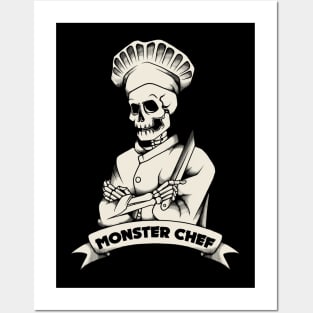 MONSTER CHEF Posters and Art